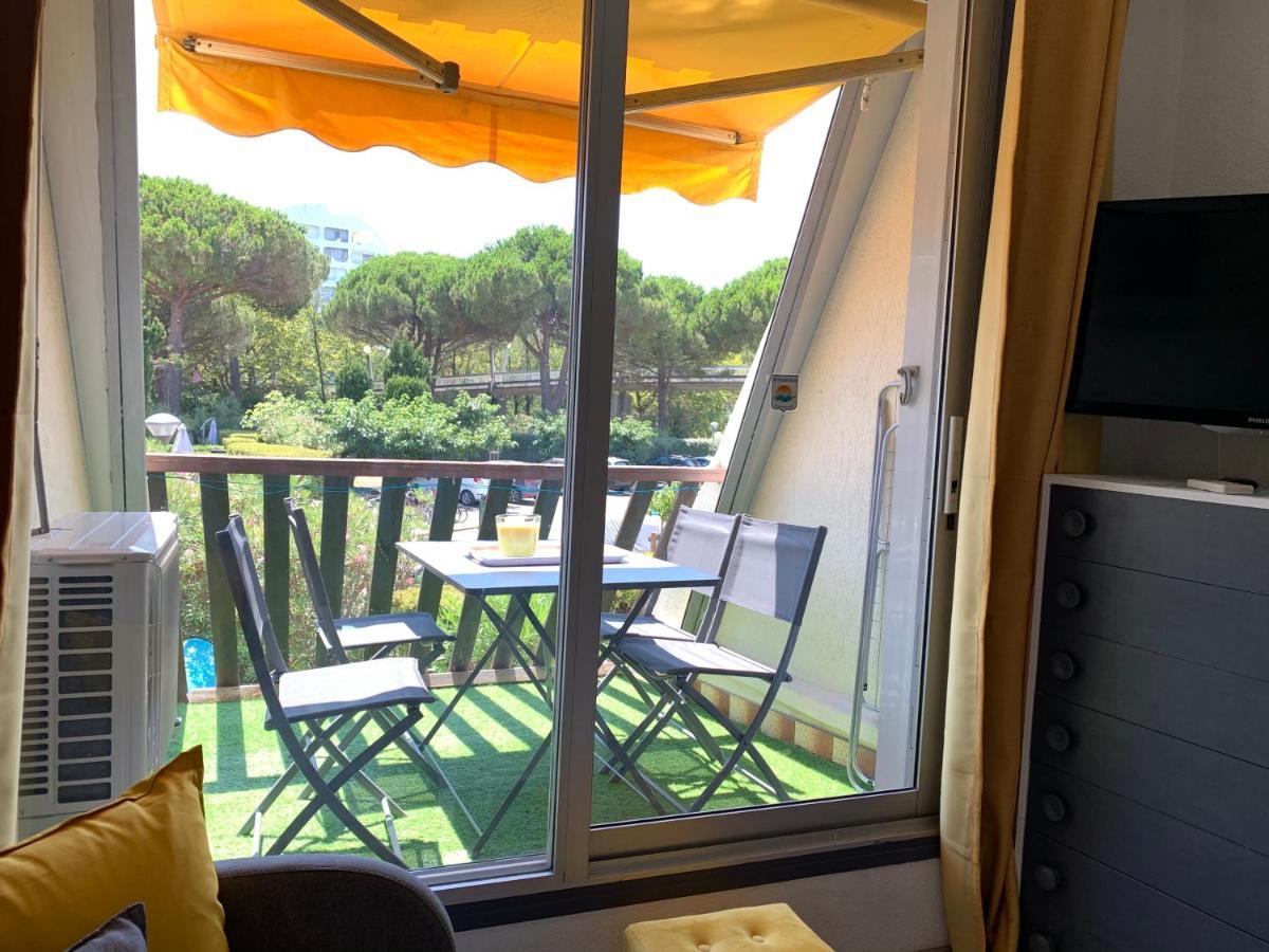 Super Appart ! Terrasse, Clim, Parking, 2Min Plage. La Grande Motte Exteriör bild